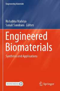 Engineered Biomaterials : Synthesis and Applications (Engineering Materials)