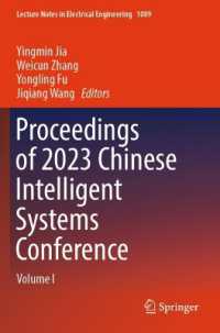 Proceedings of 2023 Chinese Intelligent Systems Conference : Volume I (Lecture Notes in Electrical Engineering)