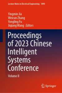 Proceedings of 2023 Chinese Intelligent Systems Conference : Volume II (Lecture Notes in Electrical Engineering)