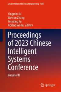 Proceedings of 2023 Chinese Intelligent Systems Conference : Volume III (Lecture Notes in Electrical Engineering)