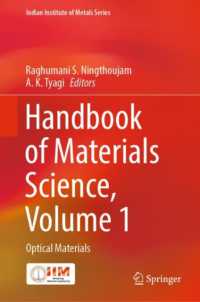 Handbook of Materials Science, Volume 1 : Optical Materials (Indian Institute of Metals Series)