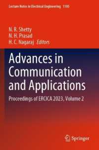 Advances in Communication and Applications : Proceedings of ERCICA 2023, Volume 2 (Lecture Notes in Electrical Engineering)