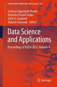 Data Science and Applications : Proceedings of ICDSA 2023, Volume 4 (Lecture Notes in Networks and Systems)