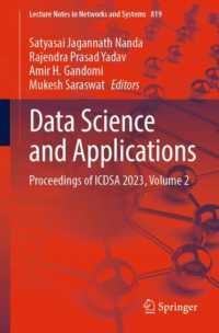 Data Science and Applications : Proceedings of ICDSA 2023, Volume 2 (Lecture Notes in Networks and Systems)