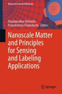 Nanoscale Matter and Principles for Sensing and Labeling Applications (Advanced Structured Materials)
