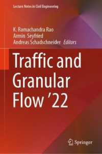 Traffic and Granular Flow '22 (Lecture Notes in Civil Engineering)
