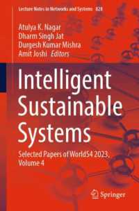 Intelligent Sustainable Systems : Selected Papers of WorldS4 2023, Volume 4 (Lecture Notes in Networks and Systems)