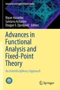 Advances in Functional Analysis and Fixed-Point Theory : An Interdisciplinary Approach (Industrial and Applied Mathematics)