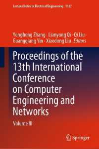 Proceedings of the 13th International Conference on Computer Engineering and Networks : Volume III (Lecture Notes in Electrical Engineering)