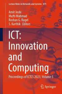 ICT: Innovation and Computing : Proceedings of ICTCS 2023, Volume 5 (Lecture Notes in Networks and Systems)