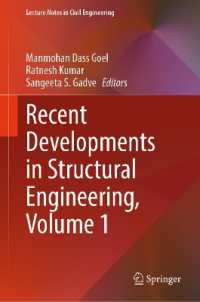Recent Developments in Structural Engineering, Vol. 1 (Lecture Notes in Civil Engineering)