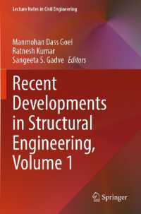 Recent Developments in Structural Engineering, Volume 1 (Lecture Notes in Civil Engineering)