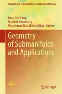 Geometry of Submanifolds and Applications (Infosys Science Foundation Series in Mathematical Sciences)