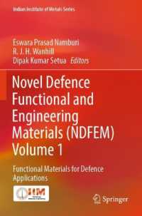 Novel Defence Functional and Engineering Materials (NDFEM) Volume 1 : Functional Materials for Defence Applications (Indian Institute of Metals Series)