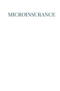 Micro insurance