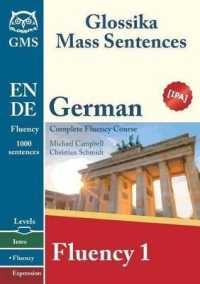German Fluency 1 : Glossika Mass Sentences