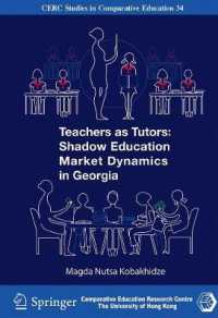 Teachers as Tutors : Shadow Education Market Dynamics in Georgia (Cerc Studies in Comparative Education)