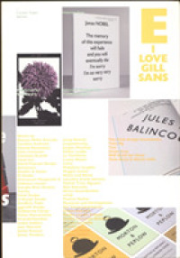 I Love Type : I Love Gill Sans (I Love Type) 〈5〉