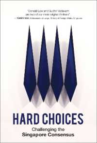 Hard Choices : Challenging the Singapore Consensus -- Paperback / softback