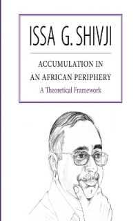 Accumulation in an African Periphery : A Theoretical Framework