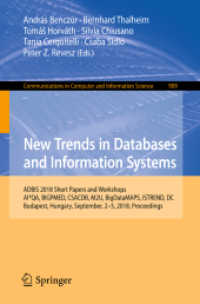 New Trends in Databases and Information Systems : ADBIS 2018 Short Papers and Workshops, AI*QA, BIGPMED, CSACDB, M2U, BigDataMAPS, ISTREND, DC, Budapest, Hungary, September, 2-5, 2018, Proceedings (Communications in Computer and Information Science)