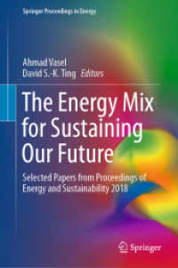 The Energy Mix for Sustaining Our Future : Selected Papers from Proceedings of Energy and Sustainability 2018 (Springer Proceedings in Energy)
