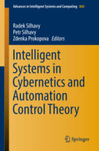 Intelligent Systems in Cybernetics and Automation Control Theory (Advances in Intelligent Systems and Computing)