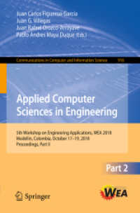 Applied Computer Sciences in Engineering : 5th Workshop on Engineering Applications, WEA 2018, Medellín, Colombia, October 17-19, 2018, Proceedings, Part II (Communications in Computer and Information Science)