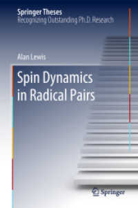 Spin Dynamics in Radical Pairs (Springer Theses)
