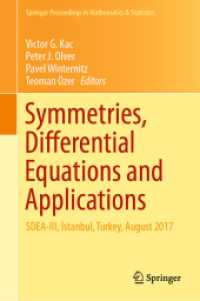 Symmetries, Differential Equations and Applications : SDEA-III, İstanbul, Turkey, August 2017 (Springer Proceedings in Mathematics & Statistics)