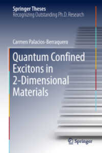 Quantum Confined Excitons in 2-Dimensional Materials (Springer Theses)
