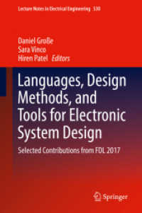Languages, Design Methods, and Tools for Electronic System Design : Selected Contributions from FDL 2017 (Lecture Notes in Electrical Engineering)