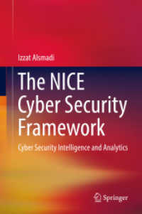 The NICE Cyber Security Framework : Cyber Security Intelligence and Analytics