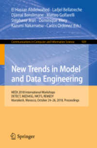New Trends in Model and Data Engineering : MEDI 2018 International Workshops, DETECT, MEDI4SG, IWCFS, REMEDY, Marrakesh, Morocco, October 24-26, 2018, Proceedings (Communications in Computer and Information Science)