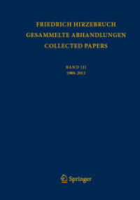 Gesammelte Abhandlungen  -  Collected Papers III : 1988 - 2012 （2019. xv, 659 S. XV, 659 p. 2 illus. 244 mm）