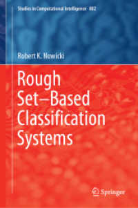 Rough Set-Based Classification Systems (Studies in Computational Intelligence)