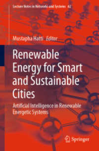 Renewable Energy for Smart and Sustainable Cities : Artificial Intelligence in Renewable Energetic Systems (Lecture Notes in Networks and Systems)
