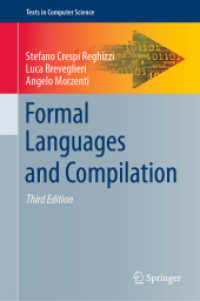 Formal Languages and Compilation (Texts in Computer Science) （3RD）