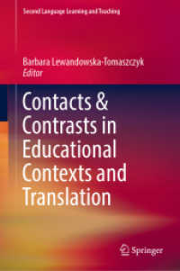 Contacts and Contrasts in Educational Contexts and Translation (Second Language Learning and Teaching)