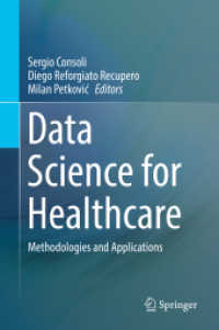 医療データサイエンス<br>Data Science for Healthcare : Methodologies and Applications