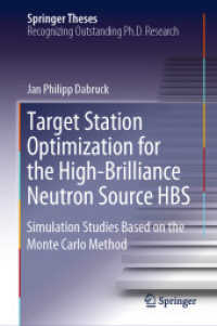 Target Station Optimization for the High-Brilliance Neutron Source HBS : Simulation Studies Based on the Monte Carlo Method (Springer Theses)