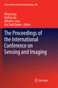 The Proceedings of the International Conference on Sensing and Imaging (Lecture Notes in Electrical Engineering)