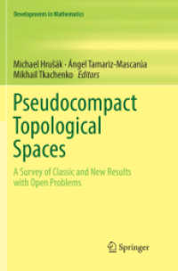 Pseudocompact Topological Spaces : A Survey of Classic and New Results with Open Problems (Developments in Mathematics)