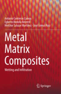 Metal Matrix Composites : Wetting and Infiltration
