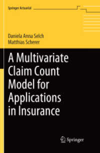 A Multivariate Claim Count Model for Applications in Insurance (Springer Actuarial)