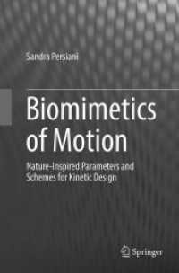 Biomimetics of Motion : Nature-Inspired Parameters and Schemes for Kinetic Design