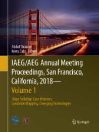 IAEG/AEG Annual Meeting Proceedings, San Francisco, California, 2018 - Volume 1 : Slope Stability: Case Histories, Landslide Mapping, Emerging Technologies