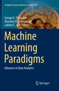 Machine Learning Paradigms : Advances in Data Analytics (Intelligent Systems Reference Library)