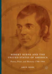 Robert Burns and the United States of America : Poetry, Print, and Memory 1786-1866
