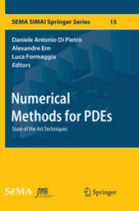 Numerical Methods for PDEs : State of the Art Techniques (Sema Simai Springer Series)
